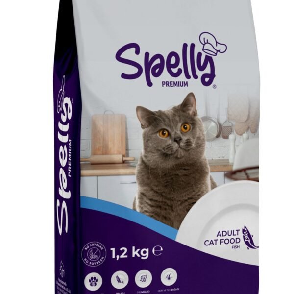 Spelly Yetişkin Kedi Maması Balıklı