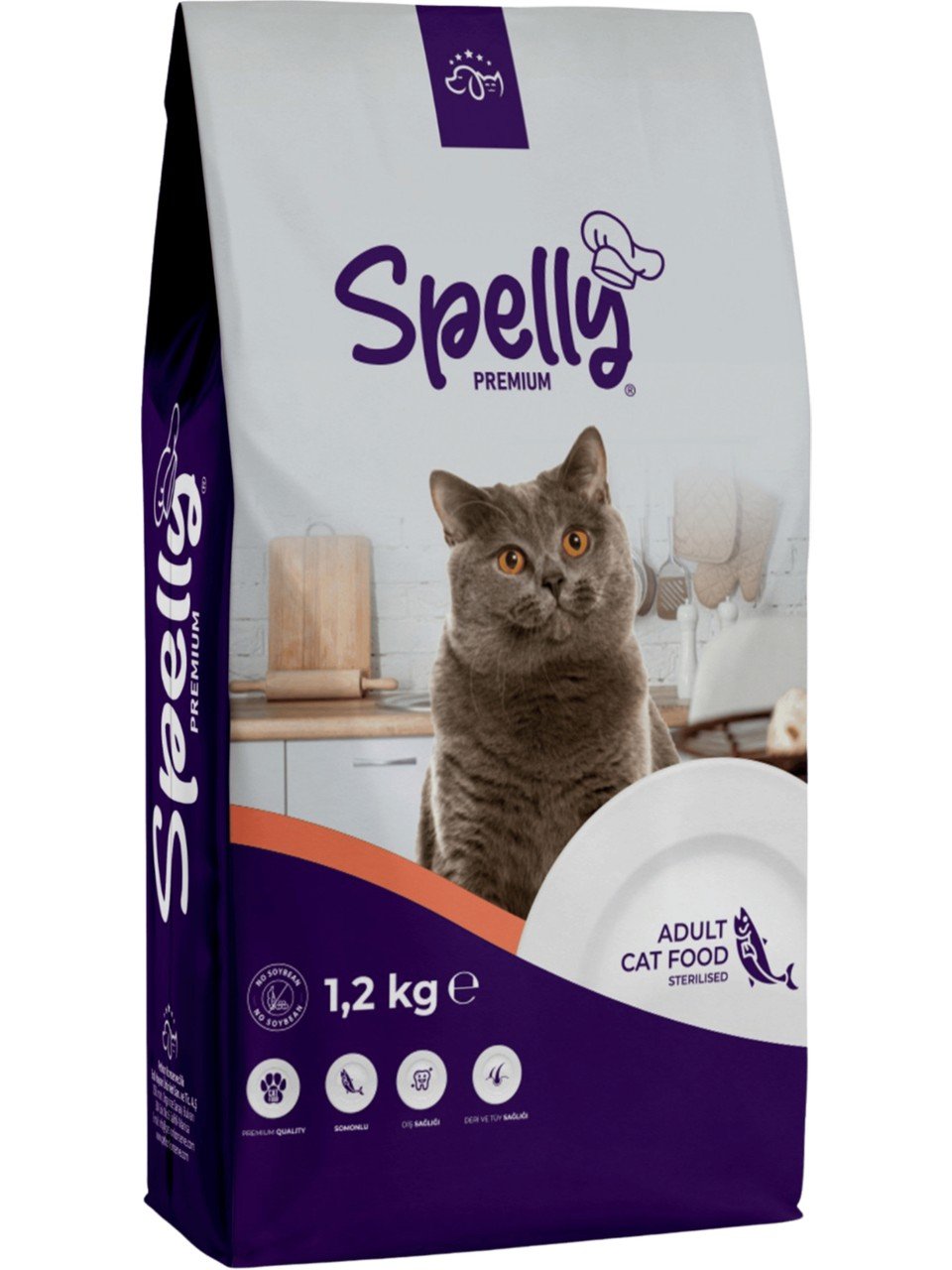 Spelly Premium Kısırlaştırılmış Kedi Maması Spelly Premium Kısırlaştırılmış Kedi Maması